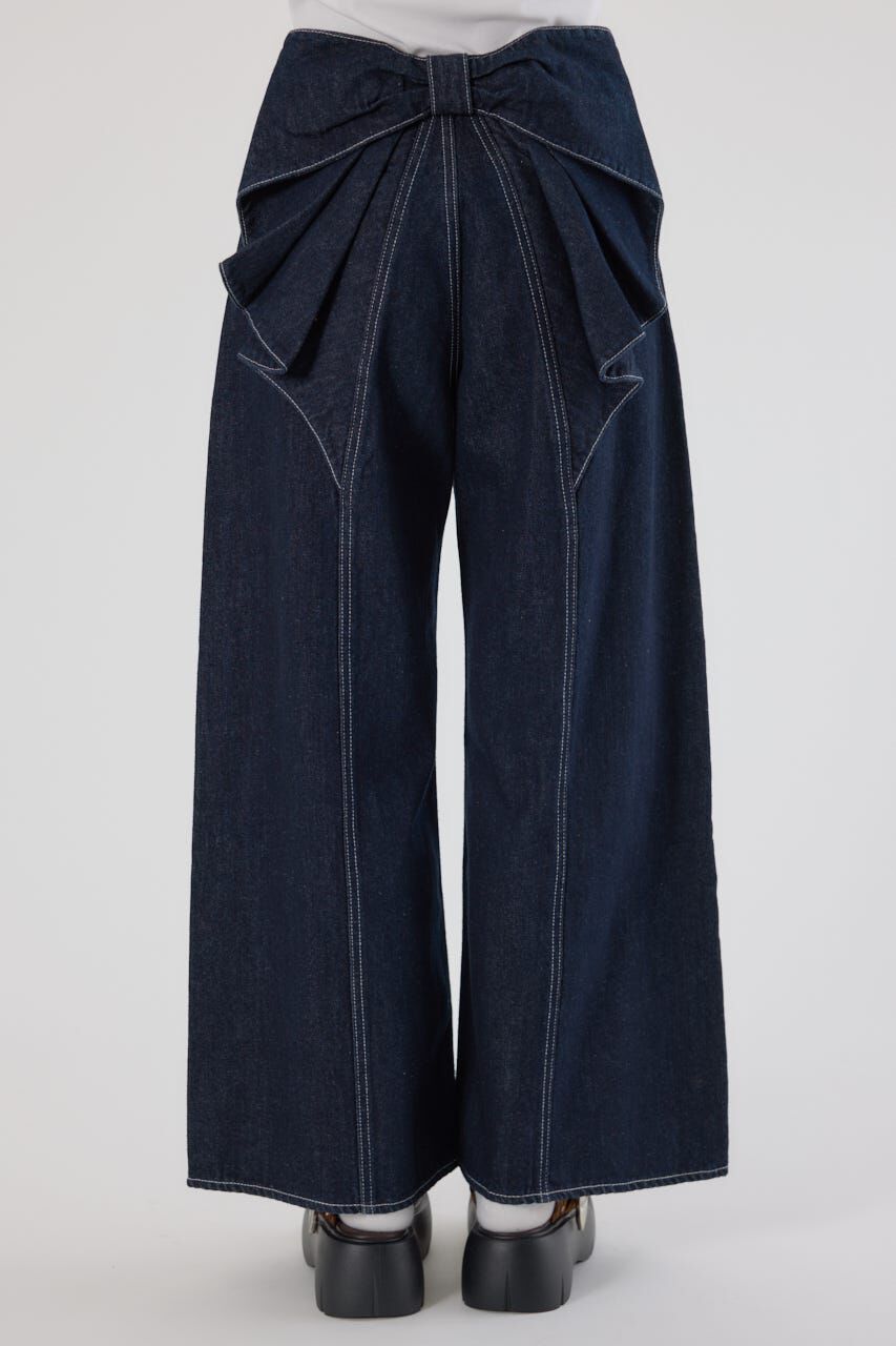 RODEO CROWNS「ビッグリボンデニムパンツ」|デニム|