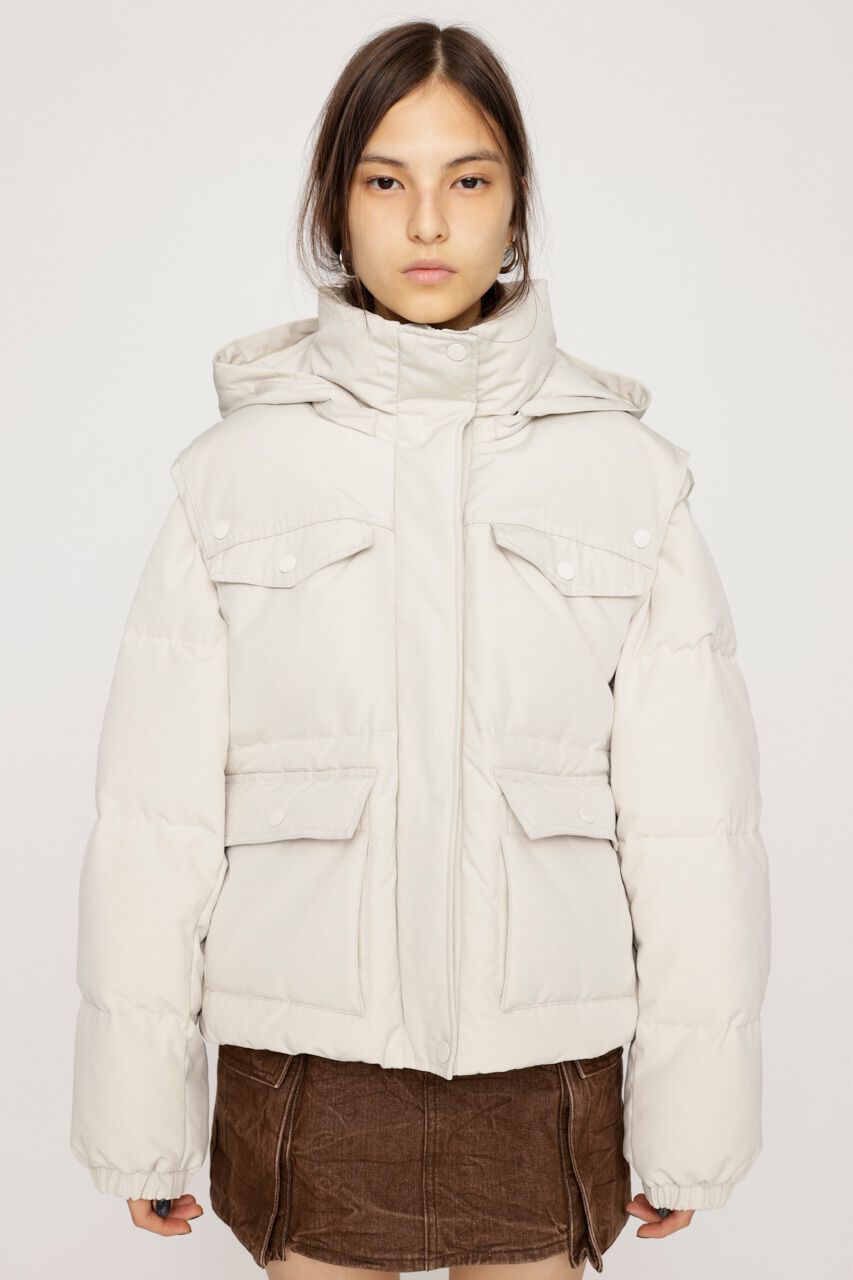 SLY「MANYWAY 4 POCKET PUFFER ジャケット」|ブルゾン・スタジャン|