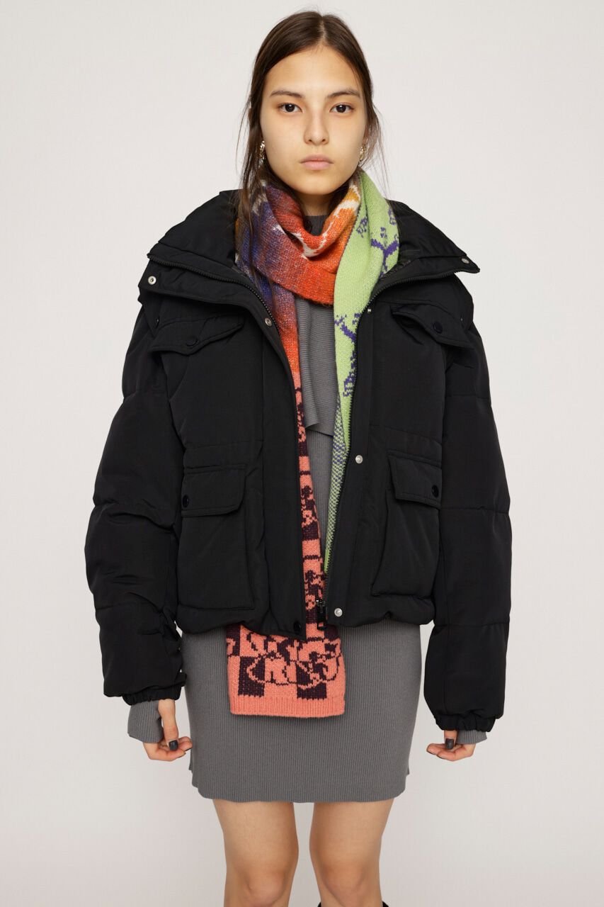 SLY「MANYWAY 4 POCKET PUFFER ジャケット」|ブルゾン・スタジャン|BLK