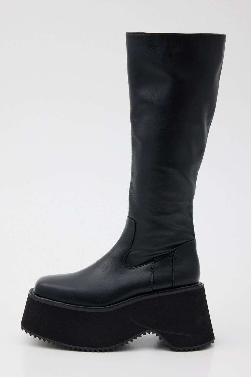 SLY「PLATFORM KNEE ブーツ」|その他|BLK