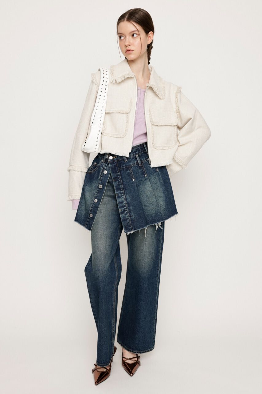 SLY「SPRING TWEED CROP ジャケット」|その他|