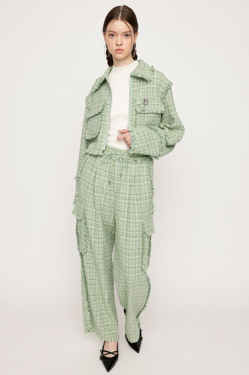 SLY「SPRING TWEED CROP ジャケット」|その他|