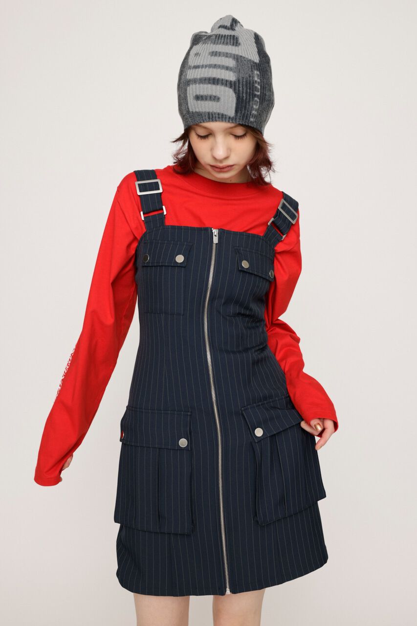 SLY「MANNISH CARGO ショートワンピース」|ワンピース|