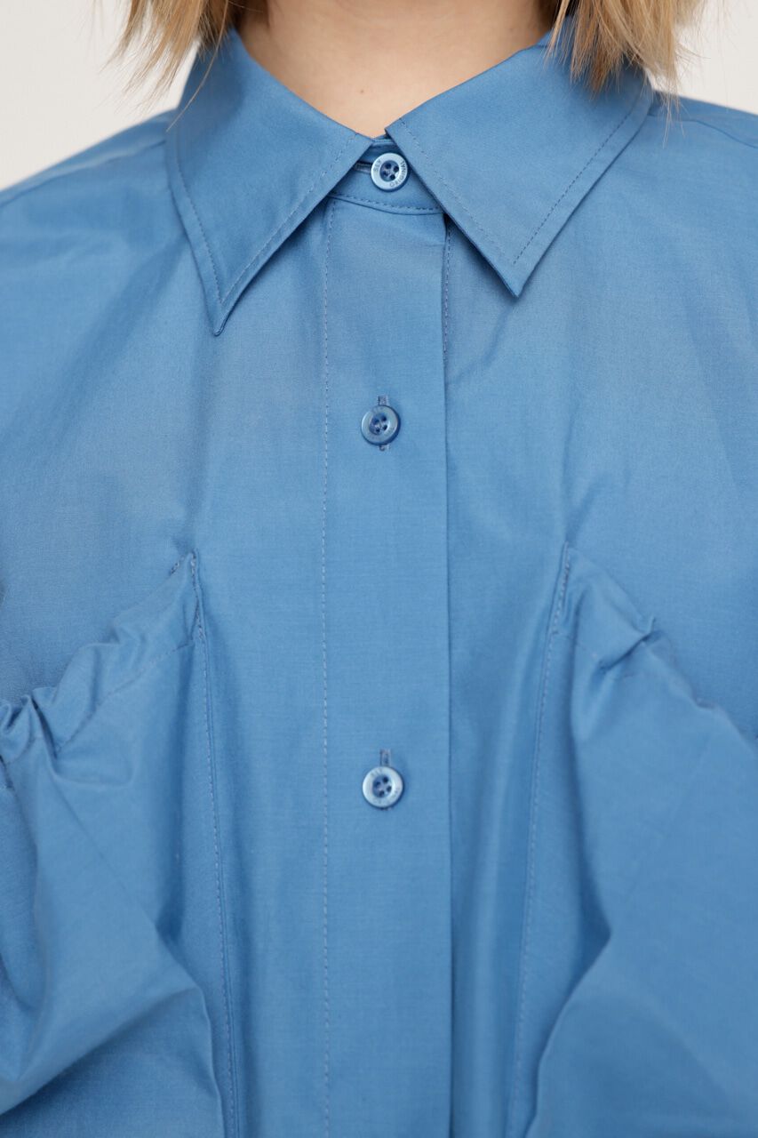 SLY「GATHER POCKET CROPPED シャツ」|シャツ・ブラウス|