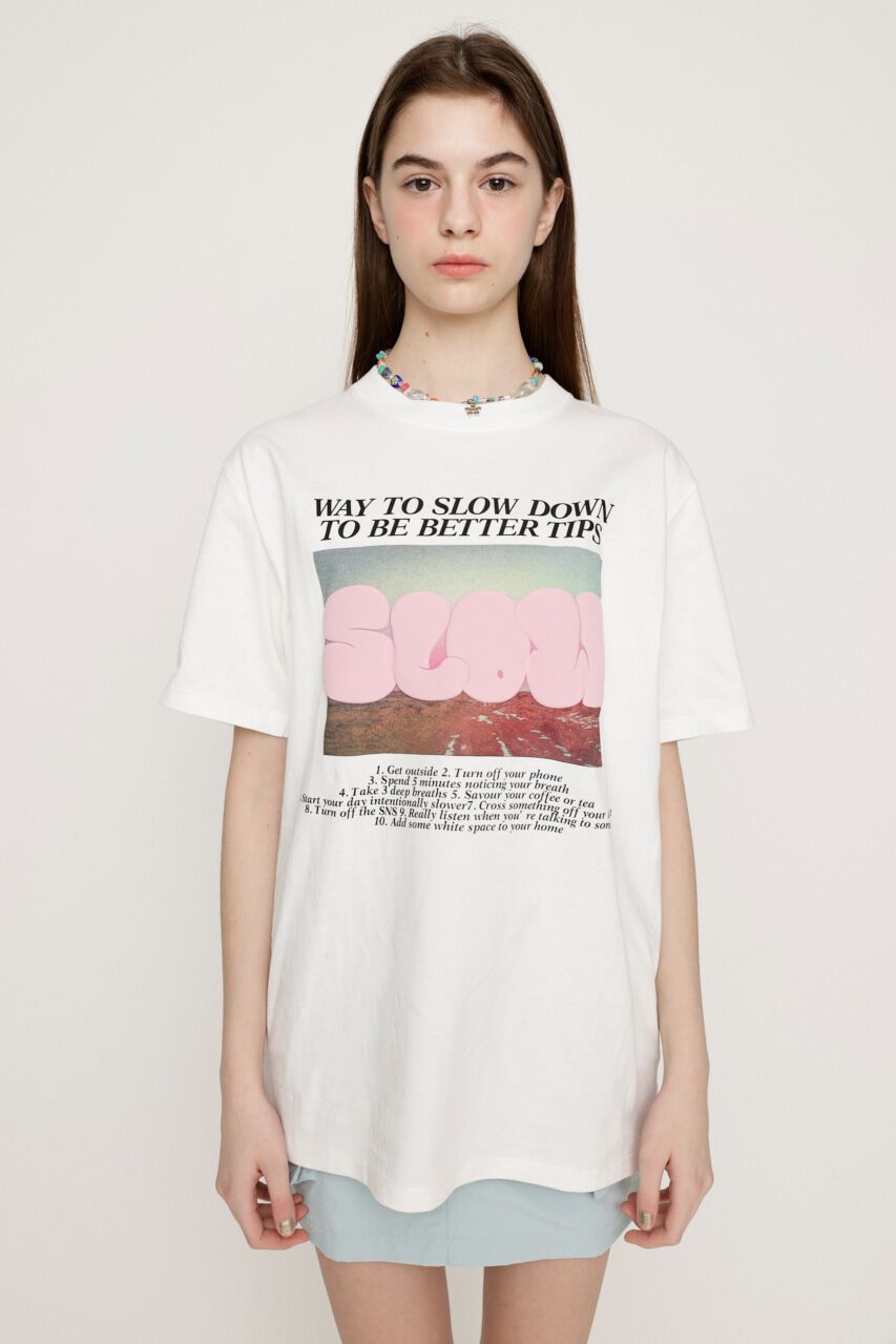 SLY「PUFFER LOGO Tシャツ」|Tシャツ・カットソー|