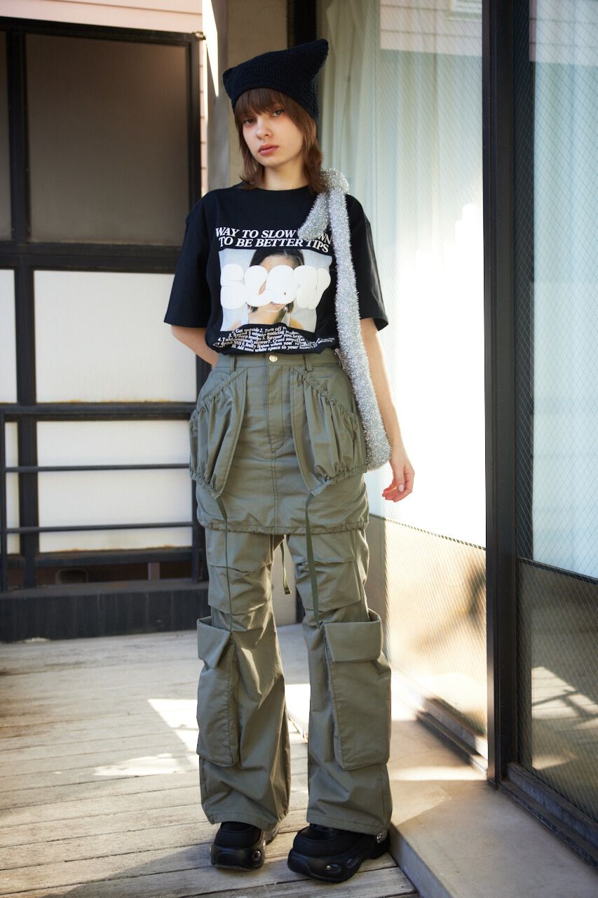 SLY「PUFFER LOGO Tシャツ」|Tシャツ・カットソー|