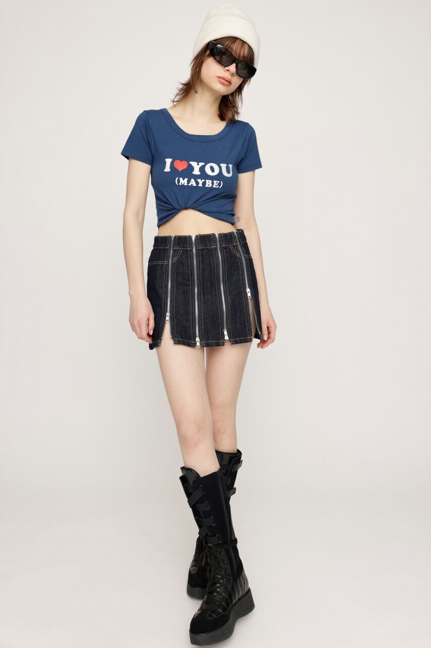 SLY「HinaYoshiharaxSLY L／W DENIM スカート」|スカート|