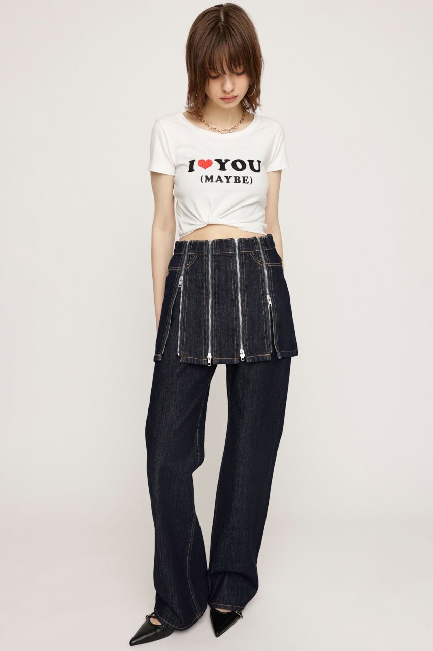 SLY「HinaYoshiharaxSLY L／W DENIM スカート」|スカート|