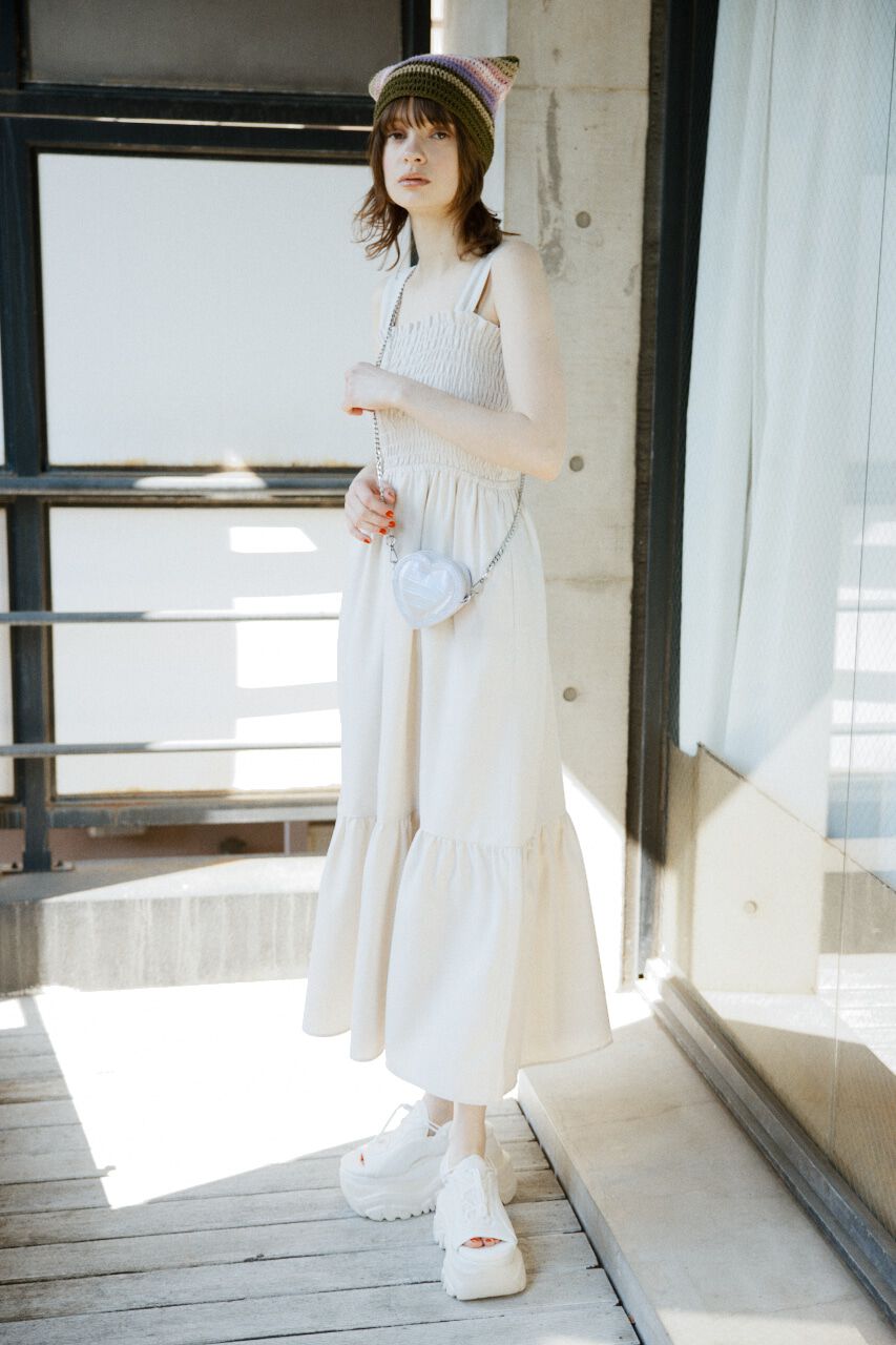 SLY「SHIRRING ワンピース」|ワンピース|