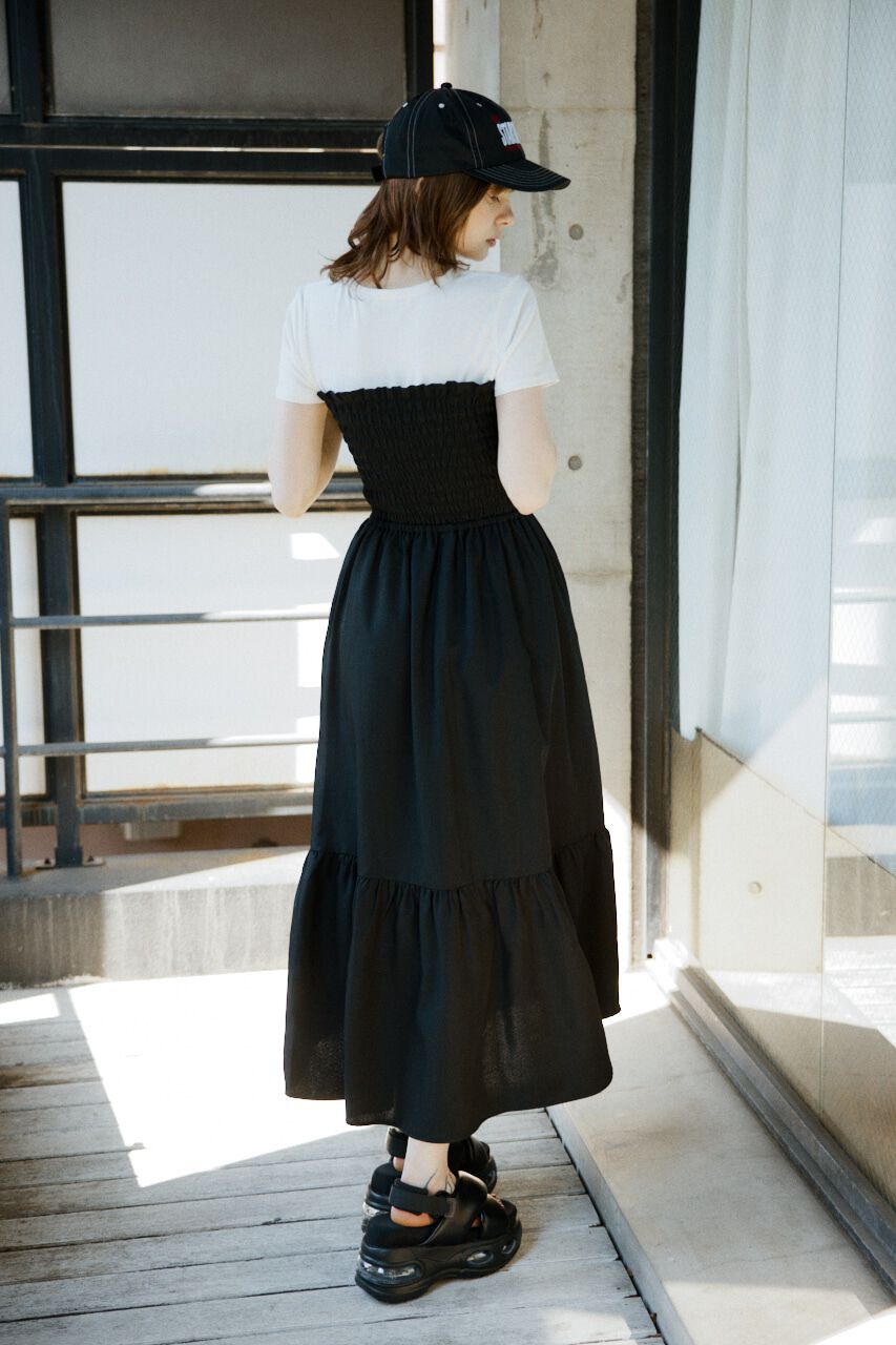 SLY「SHIRRING ワンピース」|ワンピース|