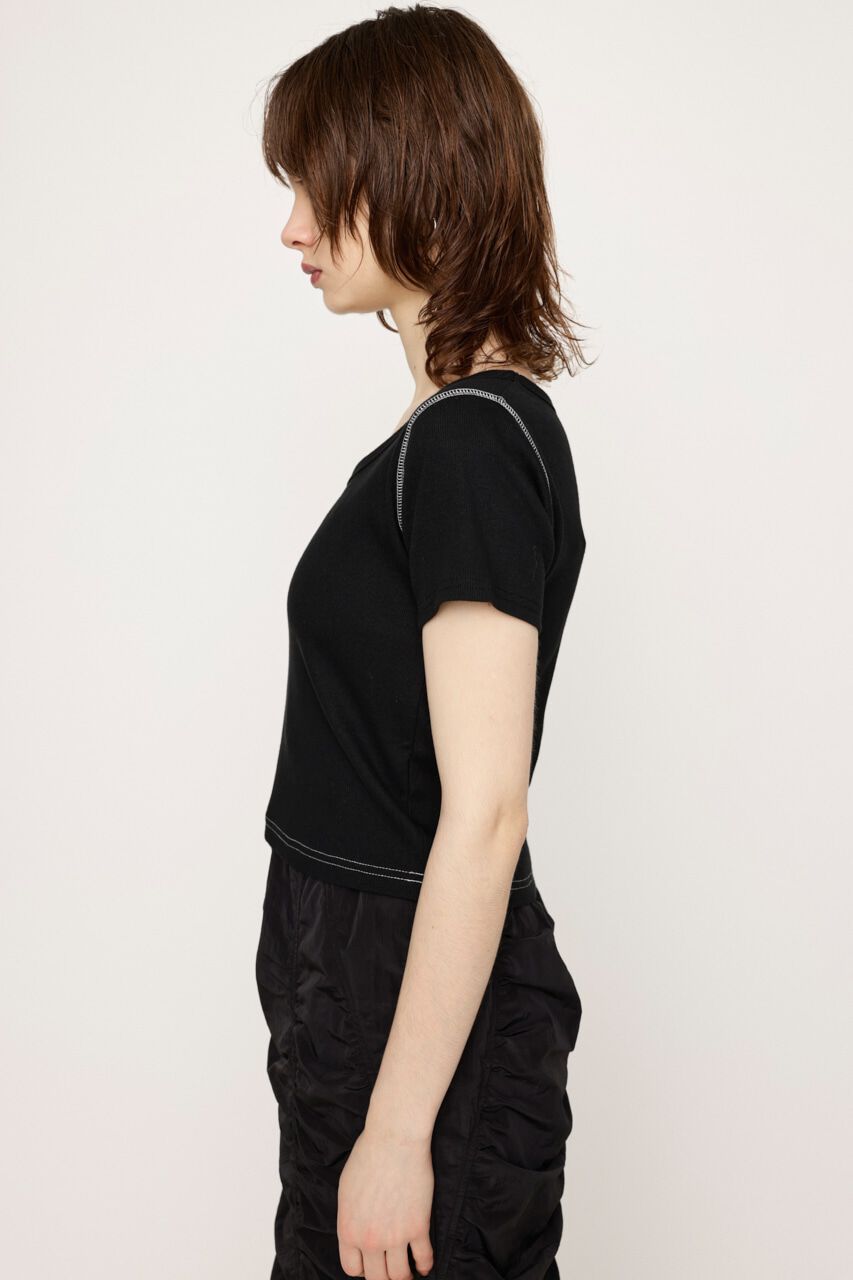 SLY「POINT LOGO BASIC Tシャツ」|Tシャツ・カットソー|