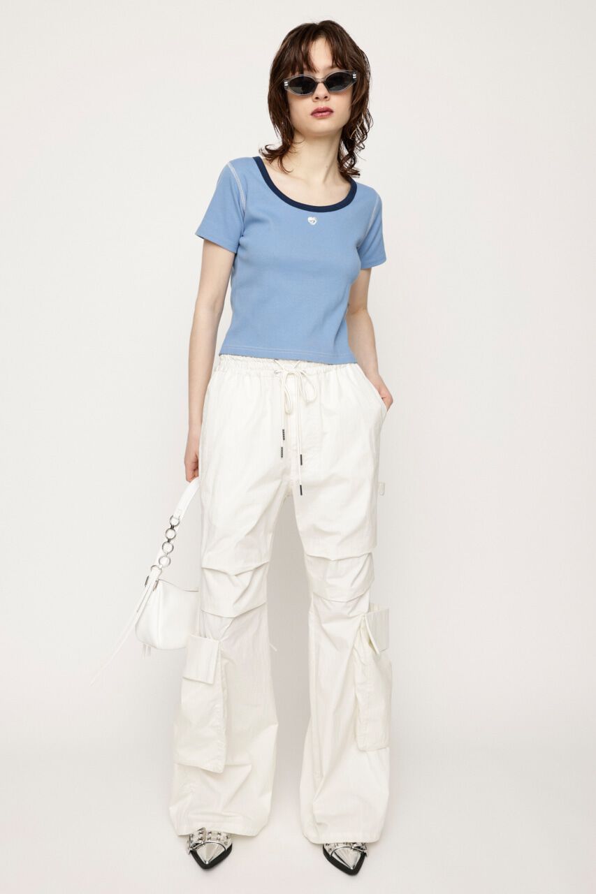 SLY「POINT LOGO BASIC Tシャツ」|Tシャツ・カットソー|