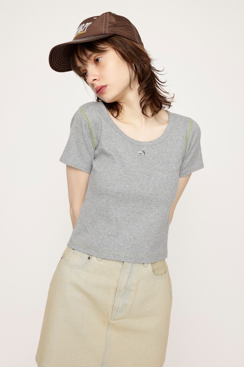 SLY「POINT LOGO BASIC Tシャツ」|Tシャツ・カットソー|