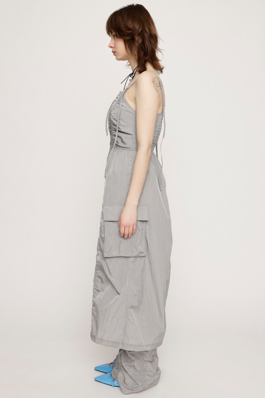 SLY「FRONT ZIP GATHER CAMI ワンピース」|ワンピース|