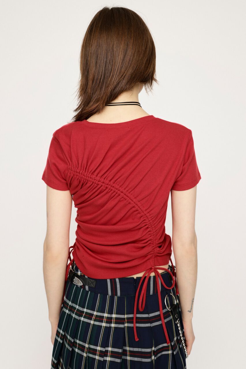 SLY「DROST GATHER COMPACT トップス」|Tシャツ・カットソー|