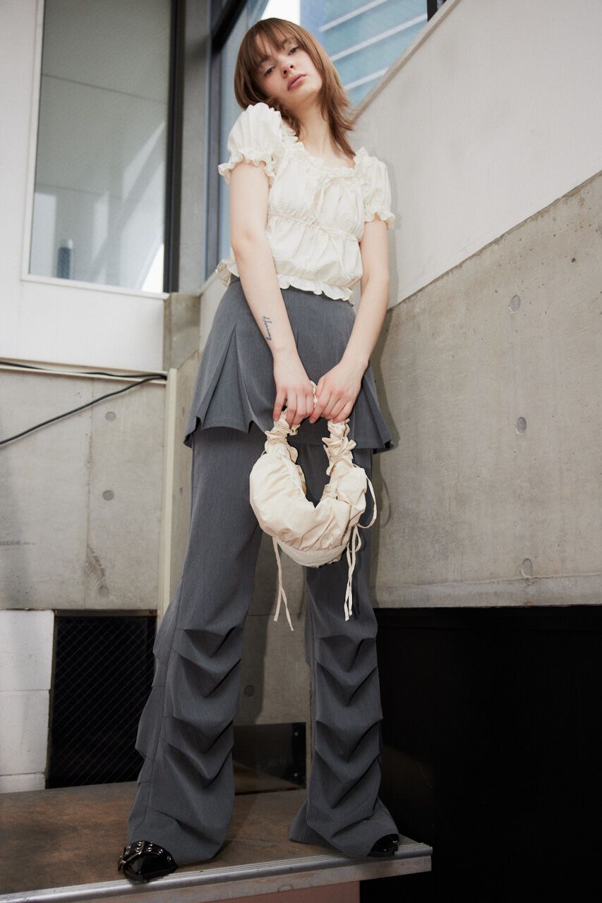 SLY「TUCK FLARE パンツ」|その他|