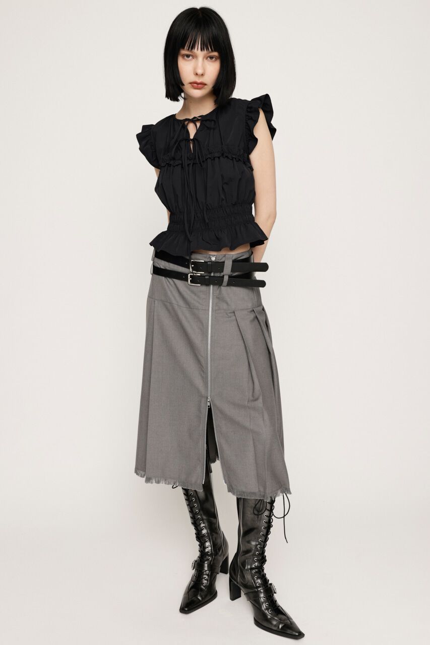 SLY「2WAY RIBBON FRILL トップス」|タンクトップ|