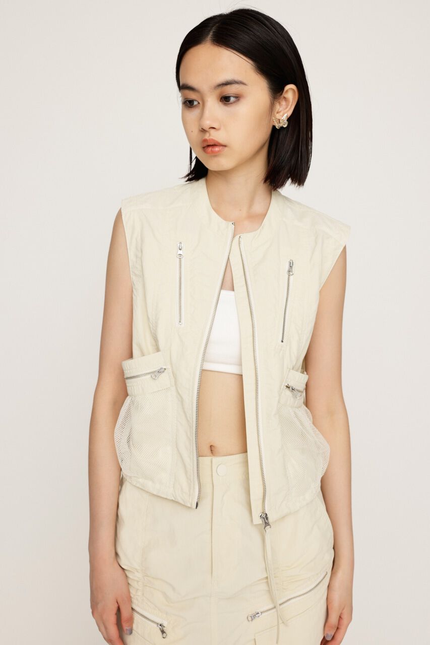 SLY「MESH DOCKING MILITALY ベスト」|タンクトップ|