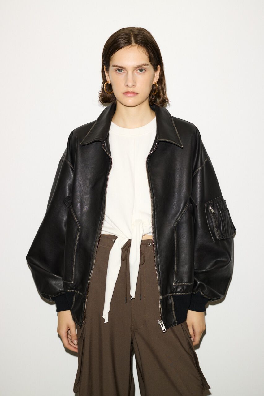 SLY「VINTAGE G-1 ジャケット」|その他|BLK