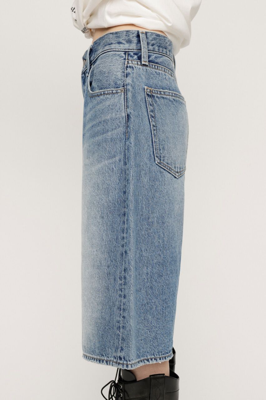 SLY「TRACY WIDE HALF PT-BE」|デニム|