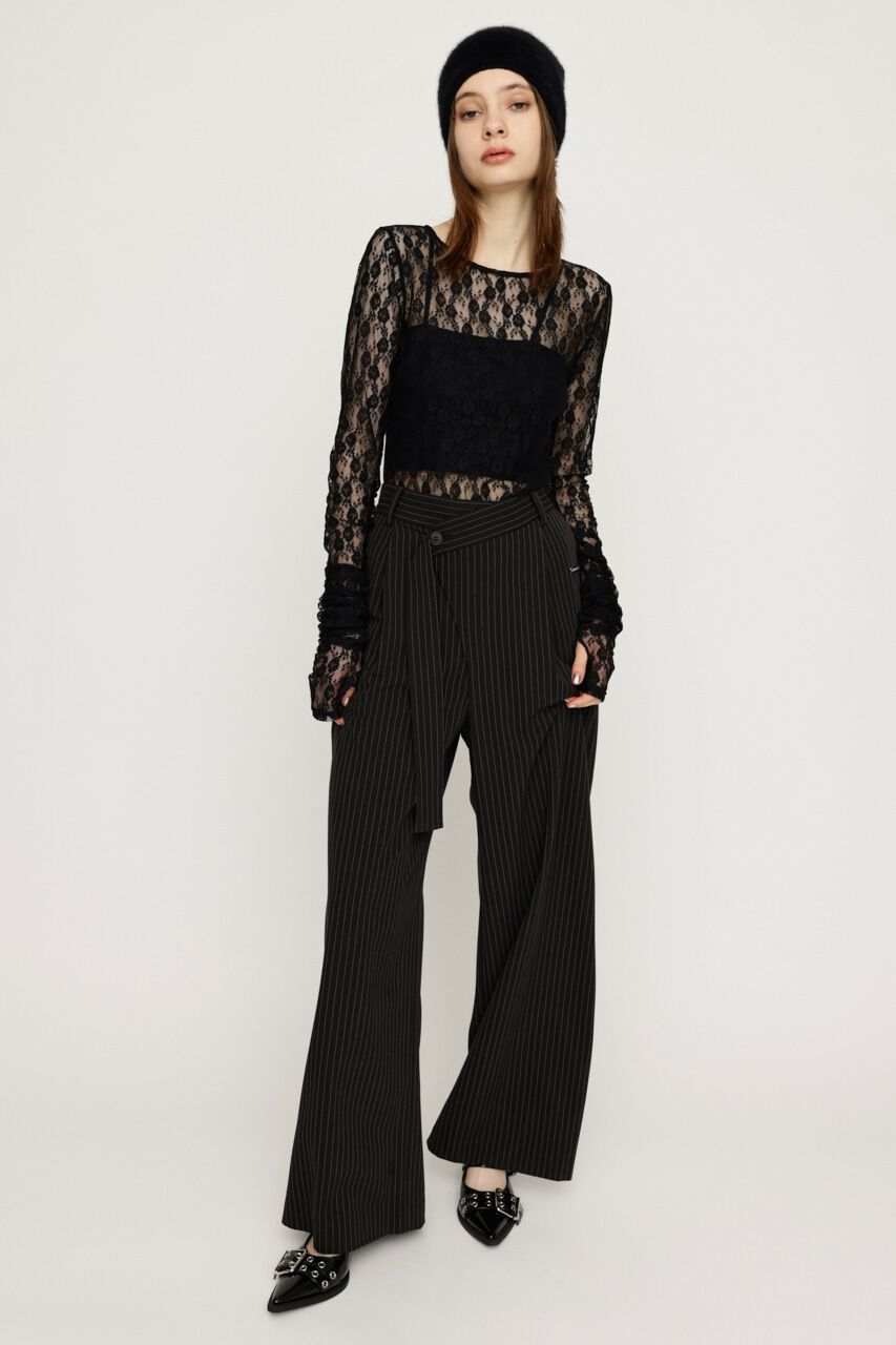 SLY「BASIC CUT LACE トップス」|Tシャツ・カットソー|