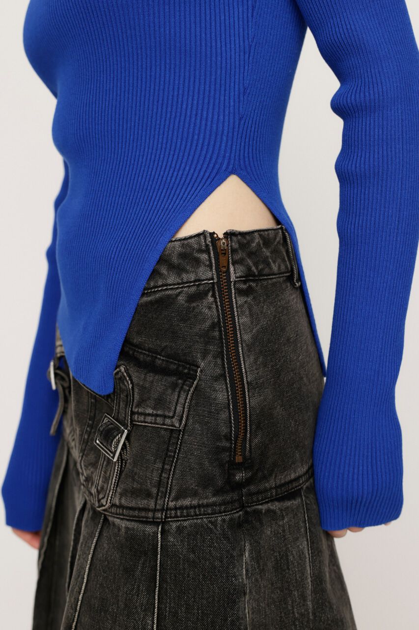 SLY「ASYMMETRY HEM HG トップス」|ニット・セーター|