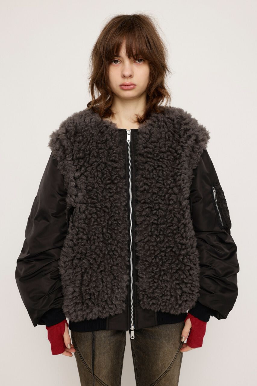 SLY「2WAY BOA DOCKING MA-1」|ブルゾン・スタジャン|