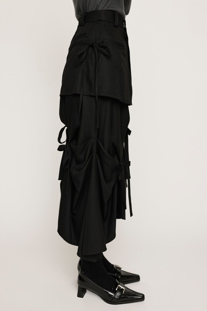 SLY「LAYERED TUCK RIBBON スカート」|スカート|