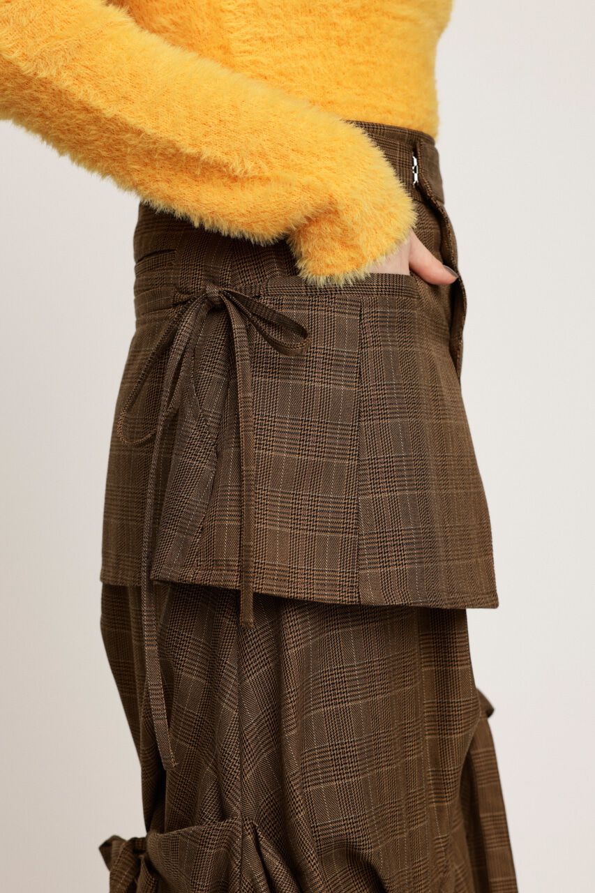 SLY「LAYERED TUCK RIBBON スカート」|スカート|