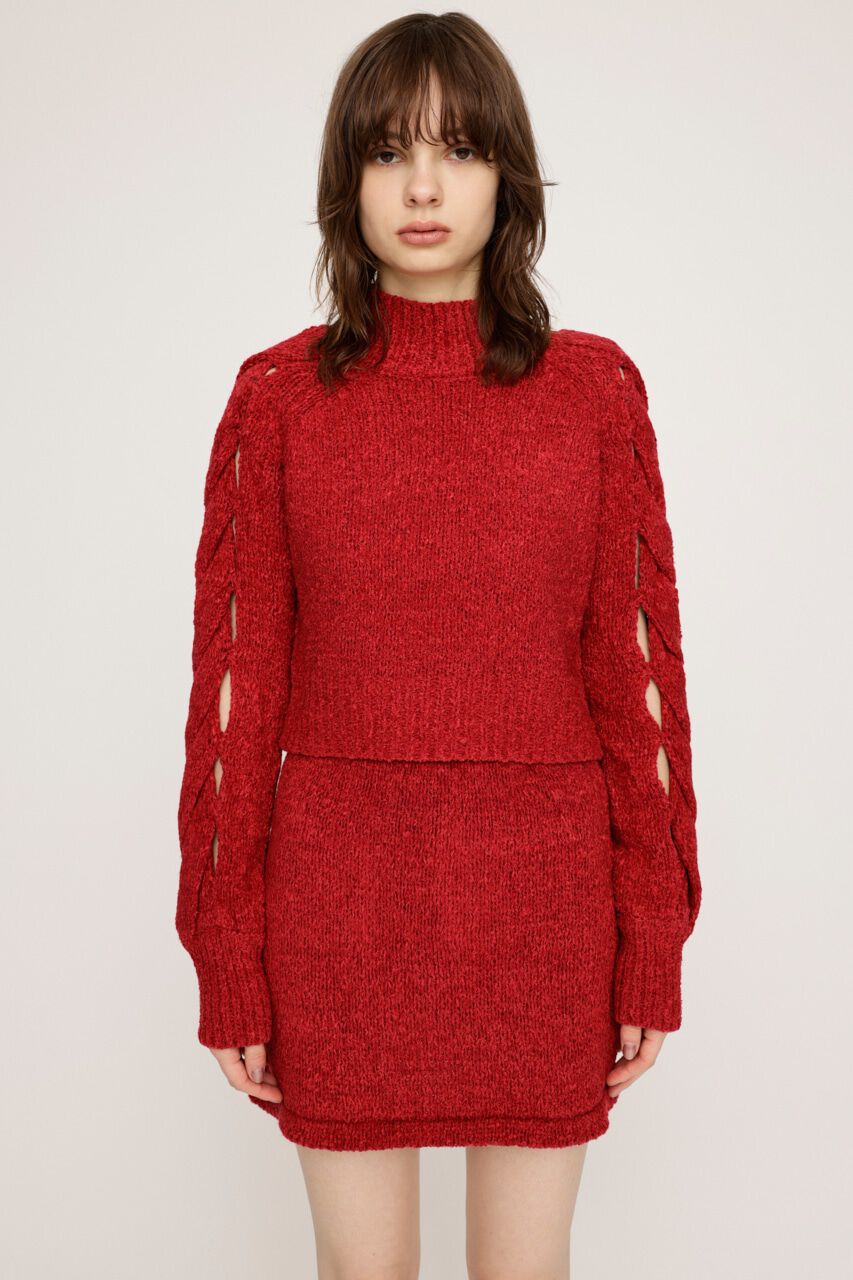 SLY「BRAID SLEEVE MG 2P」|ワンピース|