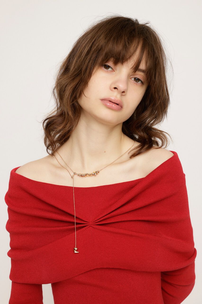 SLY「METAL BEADS LONG ネックレス」|ネックレス|