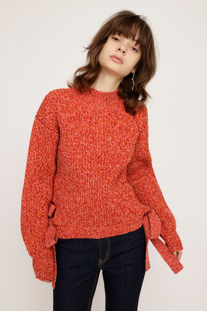 SLY「SIDE RIBBON LG トップス」|ニット・セーター|