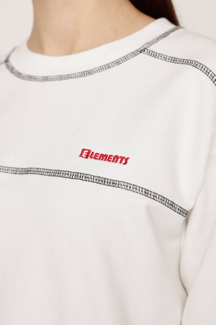 SLY「BI COLOR STITCH SW トップス」|Tシャツ・カットソー|