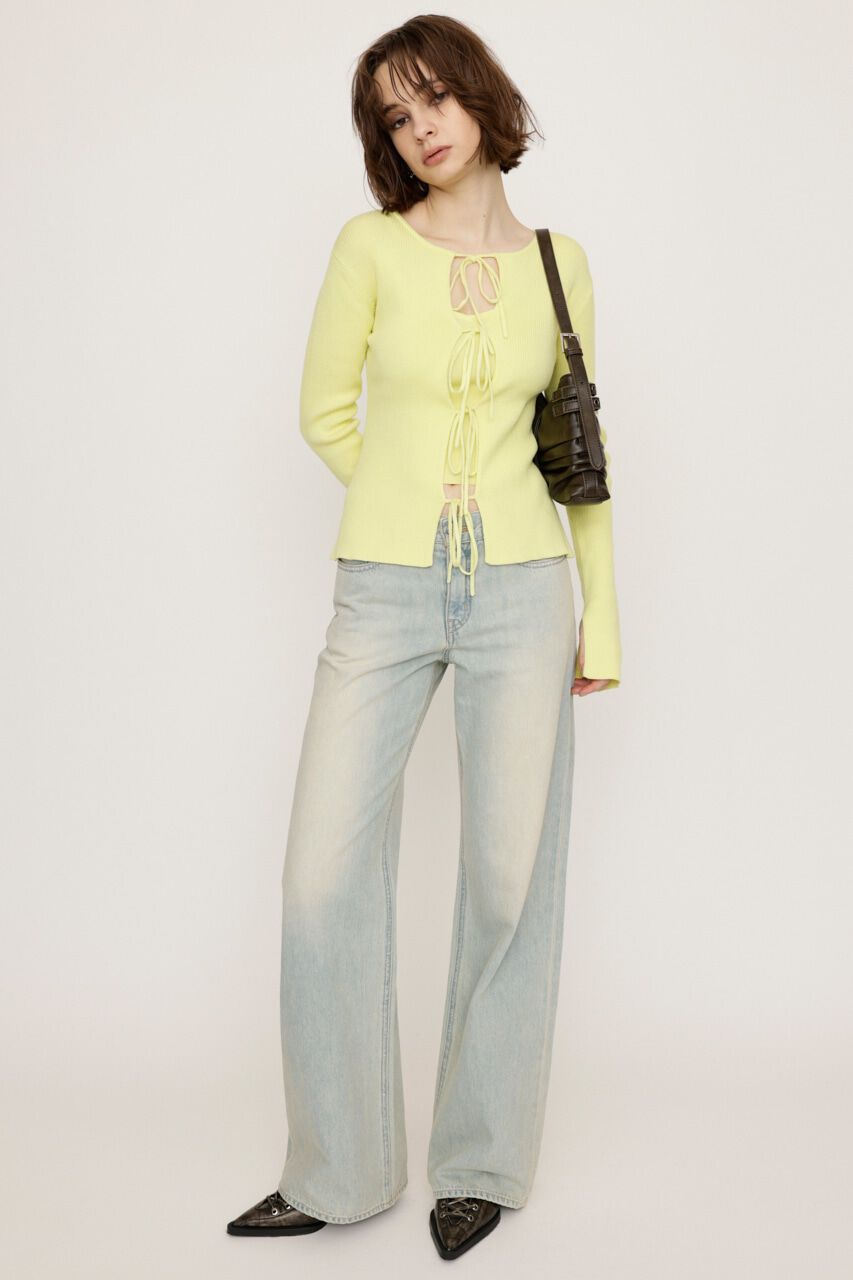 SLY「YORKE L／W FLARE パンツ」|デニム|