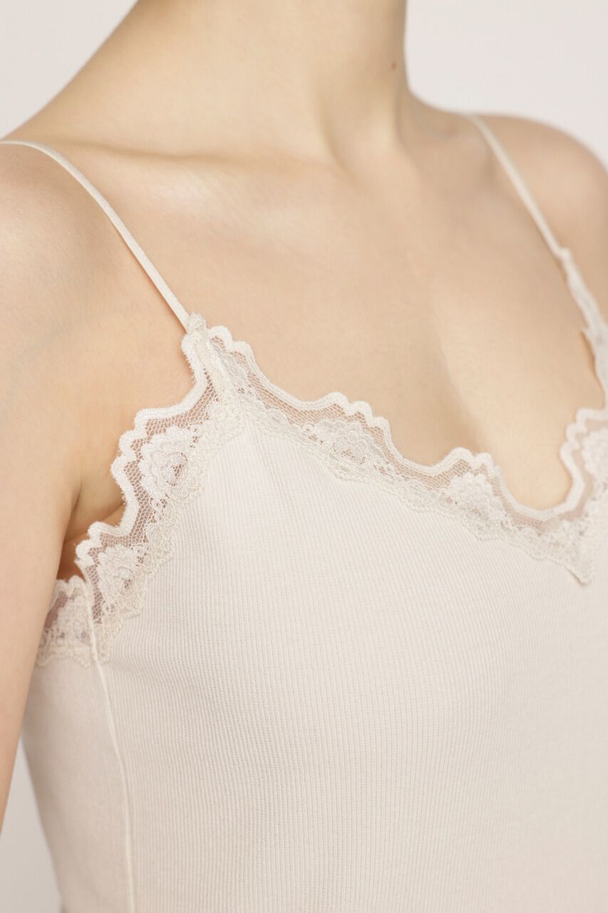 SLY「LACE DOCKING キャミソール」|キャミソール|