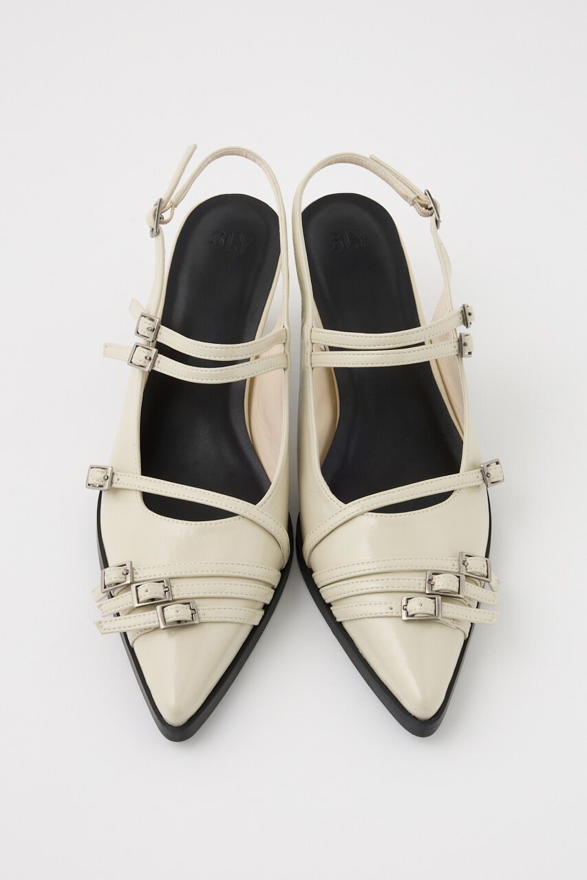 SLY「BELTED SLING パンプス」|サンダル|