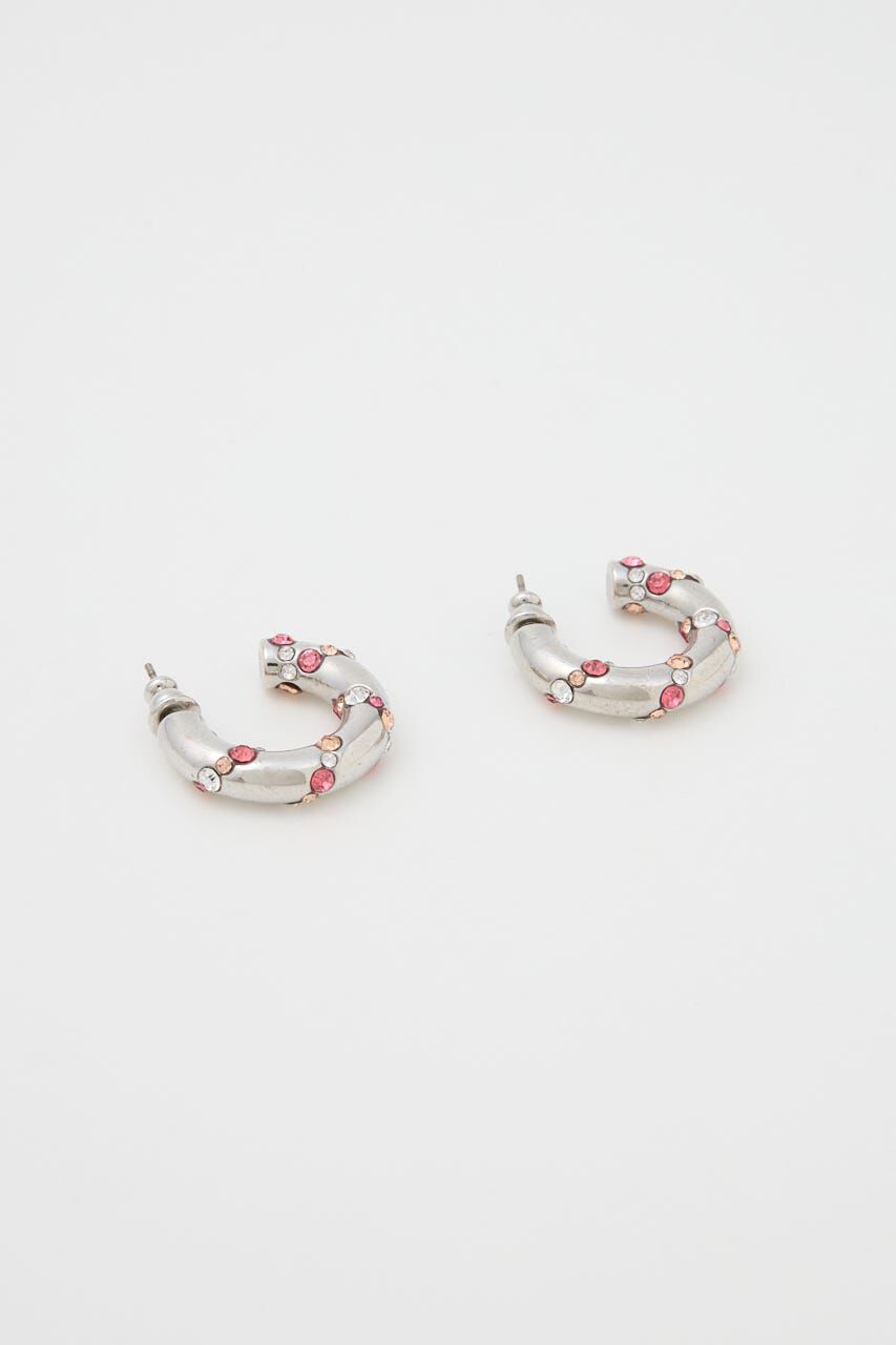 SLY「BIJOU HOOP ピアス」|ピアス|