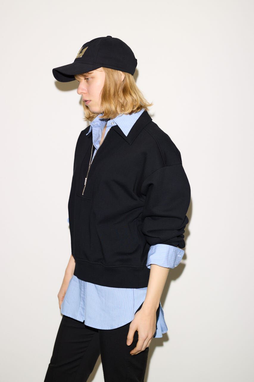 SLY「ZIP COLLAR SW トップス」|Tシャツ・カットソー|