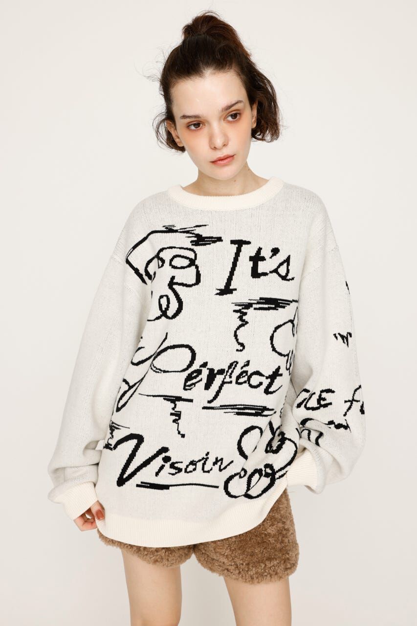 SLY「JQ LOGO MOTIF トップス」|ニット・セーター|