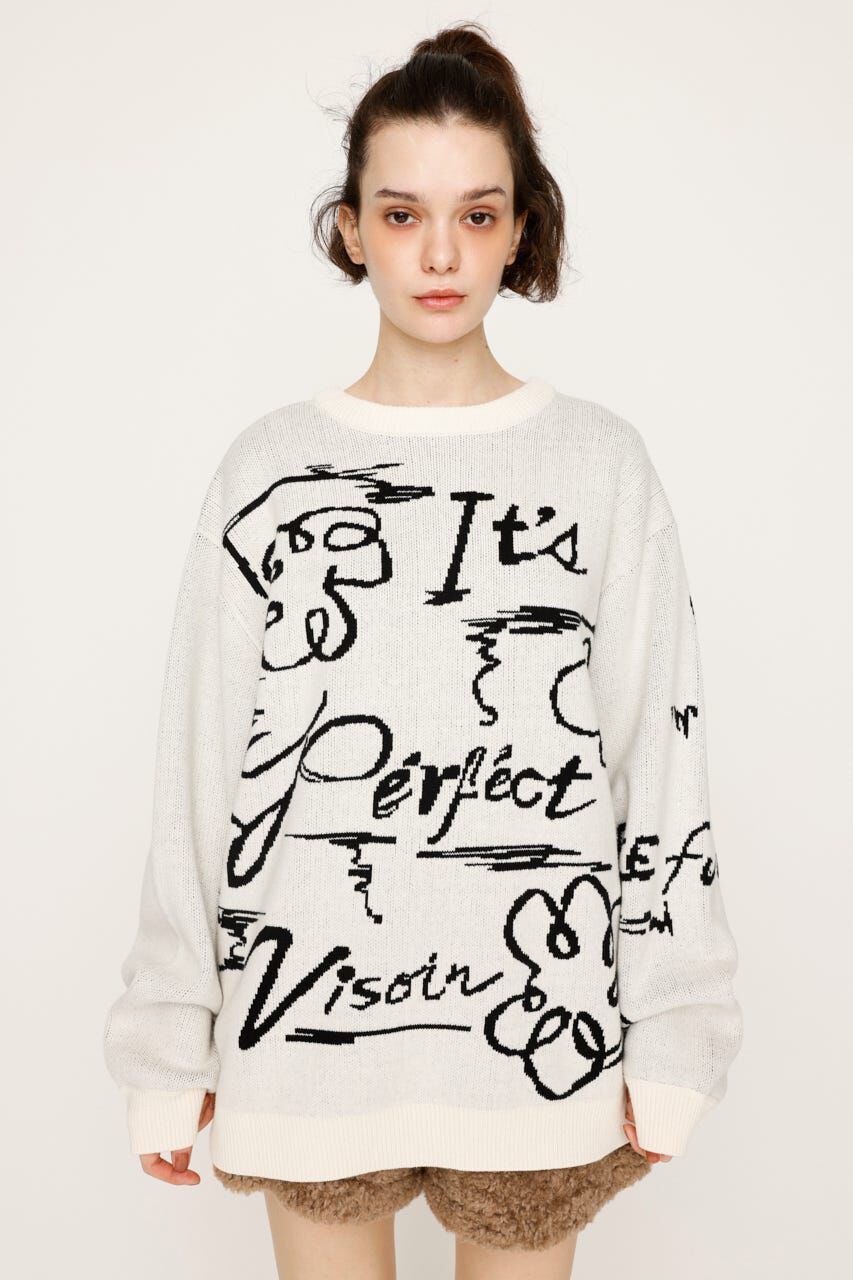 SLY「JQ LOGO MOTIF トップス」|ニット・セーター|