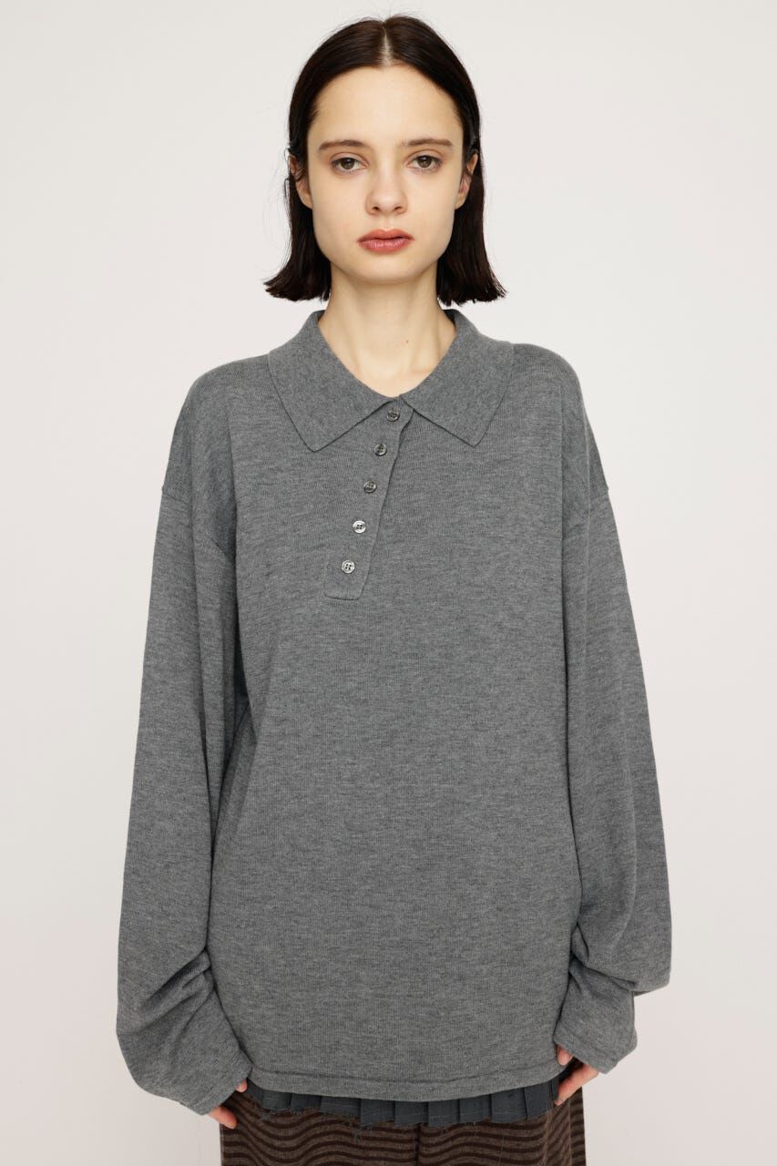 SLY「HG KNIT ASYMMETRY トップス」|ニット・セーター|