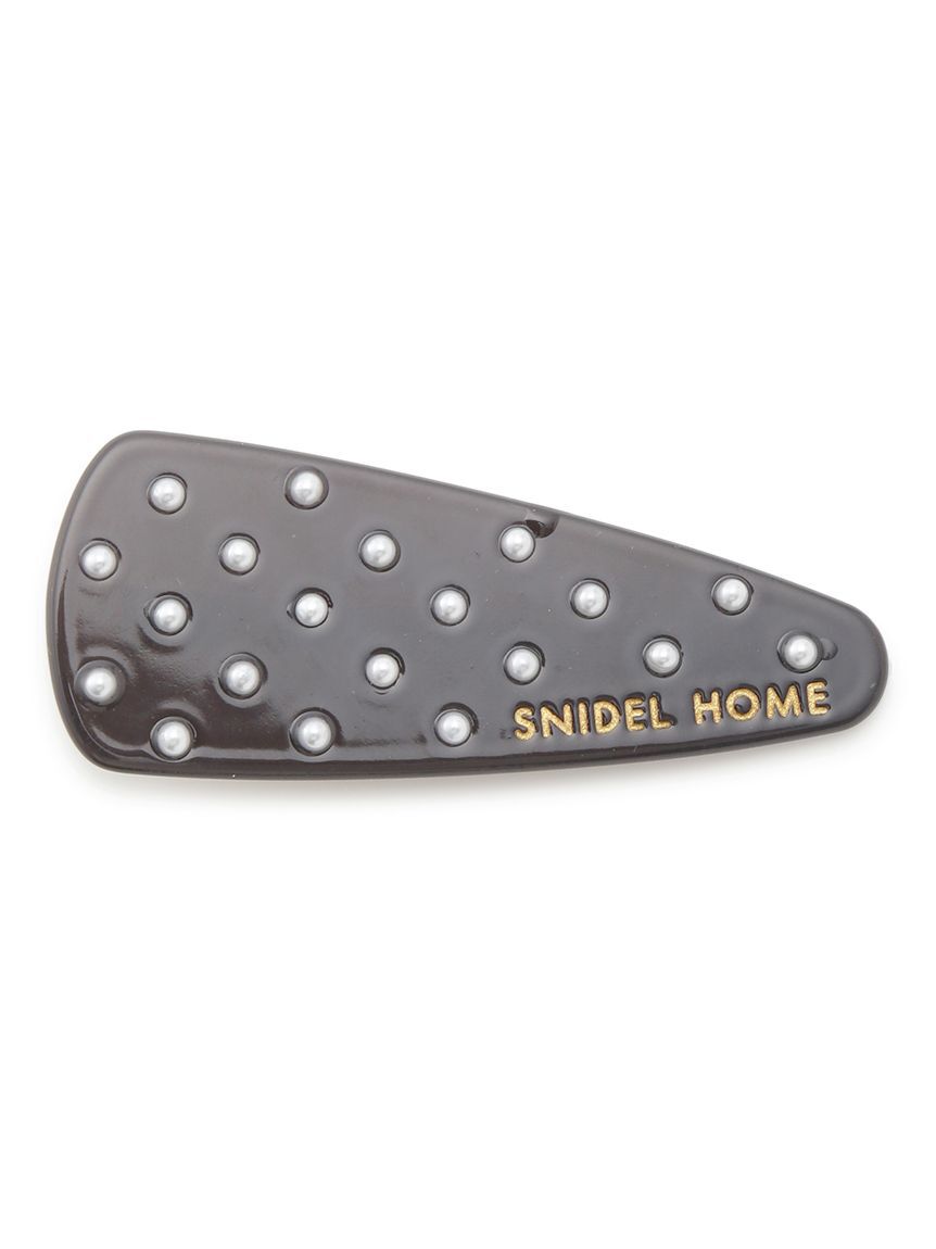 SNIDEL HOME「パールヘアクリップ」|その他|BLK