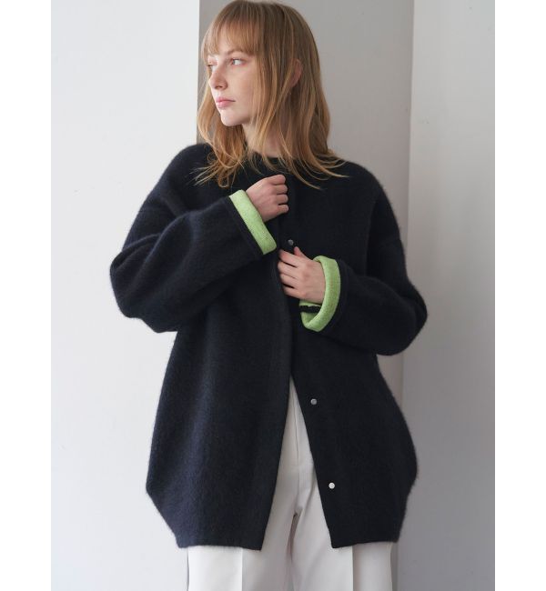 ELENDEEK「CN RACCOON MIX WCD」|カーディガン|