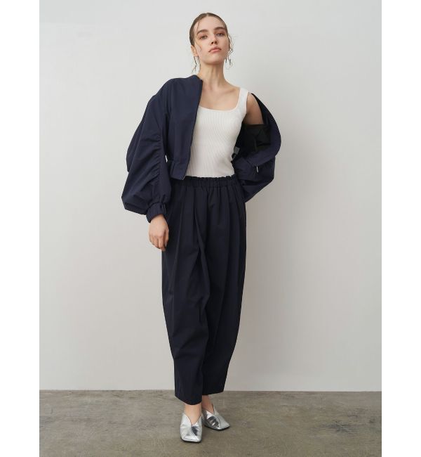 ELENDEEK「GATHER SLEEVE MA-1」|ブルゾン・スタジャン|