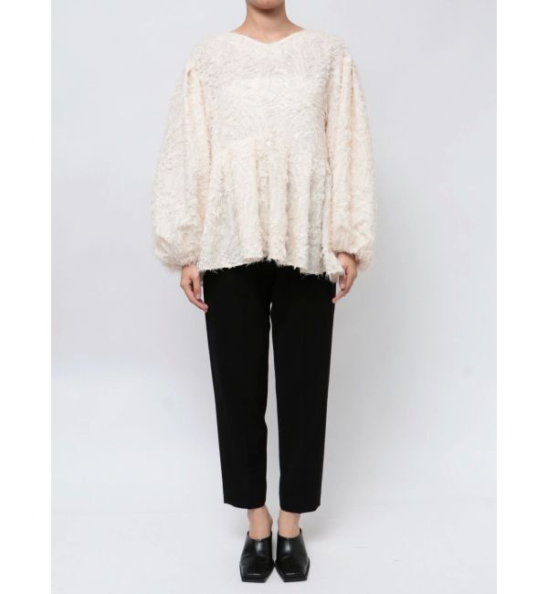 ELENDEEK「FRINGE PEPLUM BL」|シャツ・ブラウス|