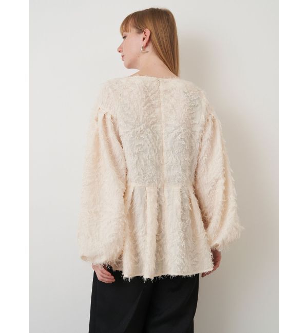 ELENDEEK「FRINGE PEPLUM BL」|シャツ・ブラウス|