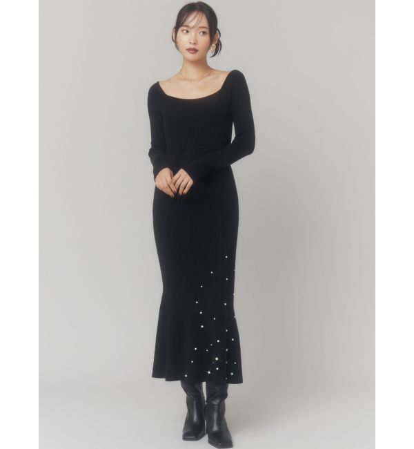 RESEXXY「ヘムルミナスマーメイドニットワンピース」|ワンピース|