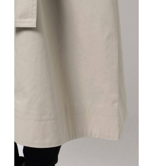 EMODA「ミニマルケープトレンチコート」|トレンチコート|