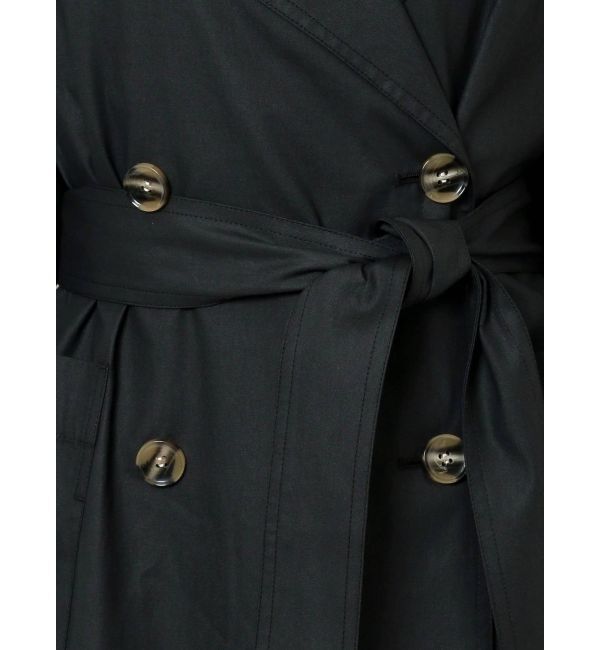 EMODA「ミニマルケープトレンチコート」|トレンチコート|