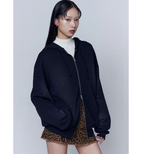 EMODA「シェービングオーバージップフーディ」|パーカー|